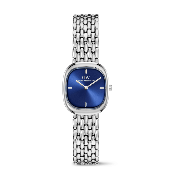 DANIEL WELLINGTON Corta Royal Blue Grain-Link Silver DW00600992 Kadın KOL SAATİ