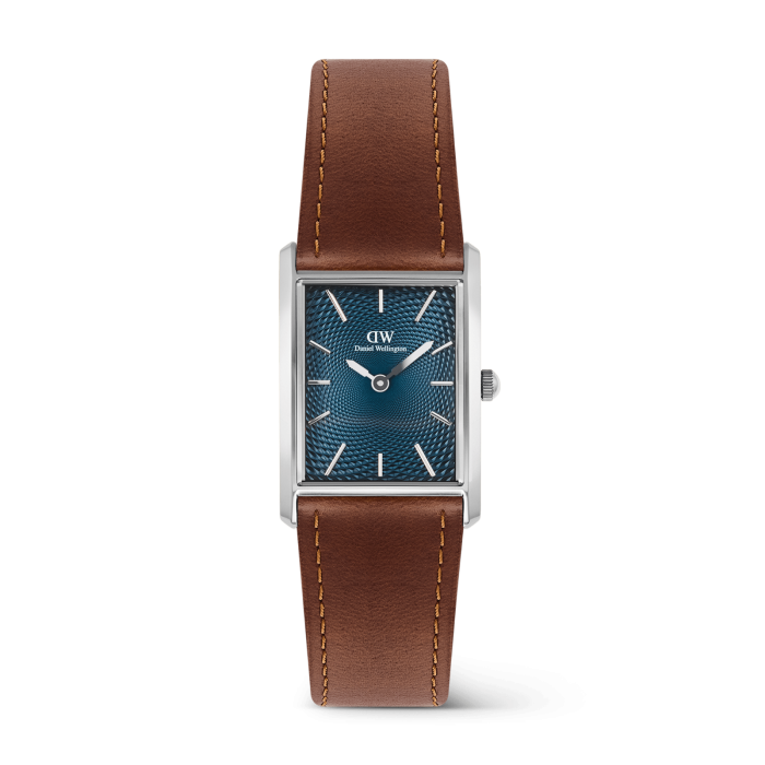 DANIEL WELLINGTON Bound Light Brown Arctic Guilloché Silver DW00600900 Erkek KOL SAATİ